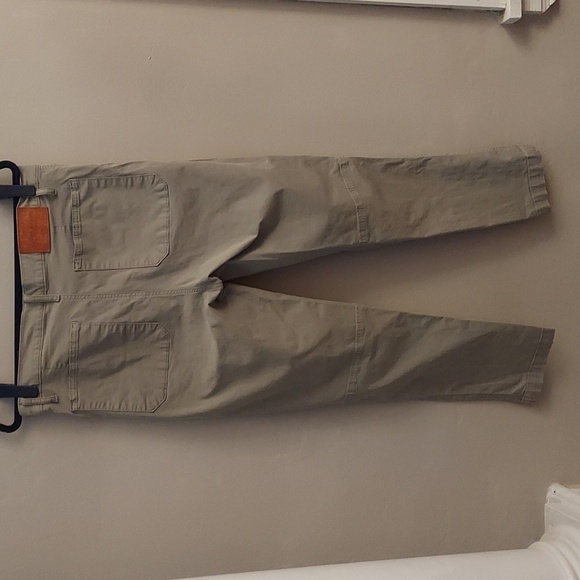 LUCKY BRAND Womens The Cargo Olive Green Pants - Picture 10 of 16